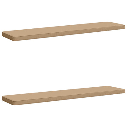 2-delige Bankkussens VUGHT 2 st 100% Polyester Zand