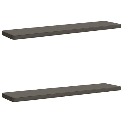 2-delige Bankkussens VUGHT 2 st 100% Polyester Grijs