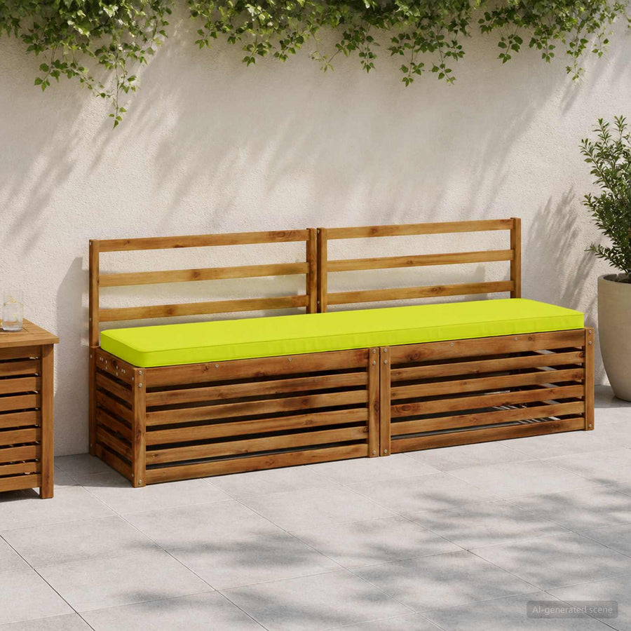 2-delige Bankkussens VUGHT 2 st 100% Polyester Helder groen