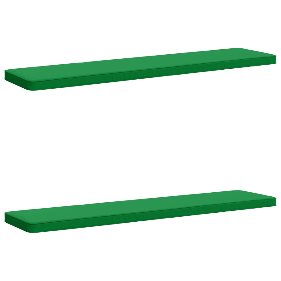 2-delige Bankkussens VUGHT 2 st 100% Polyester Groen