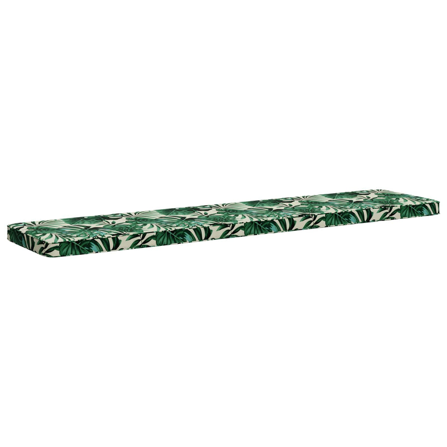 2-delige Bankkussens VUGHT 2 st 100% Polyester Bladpatroon