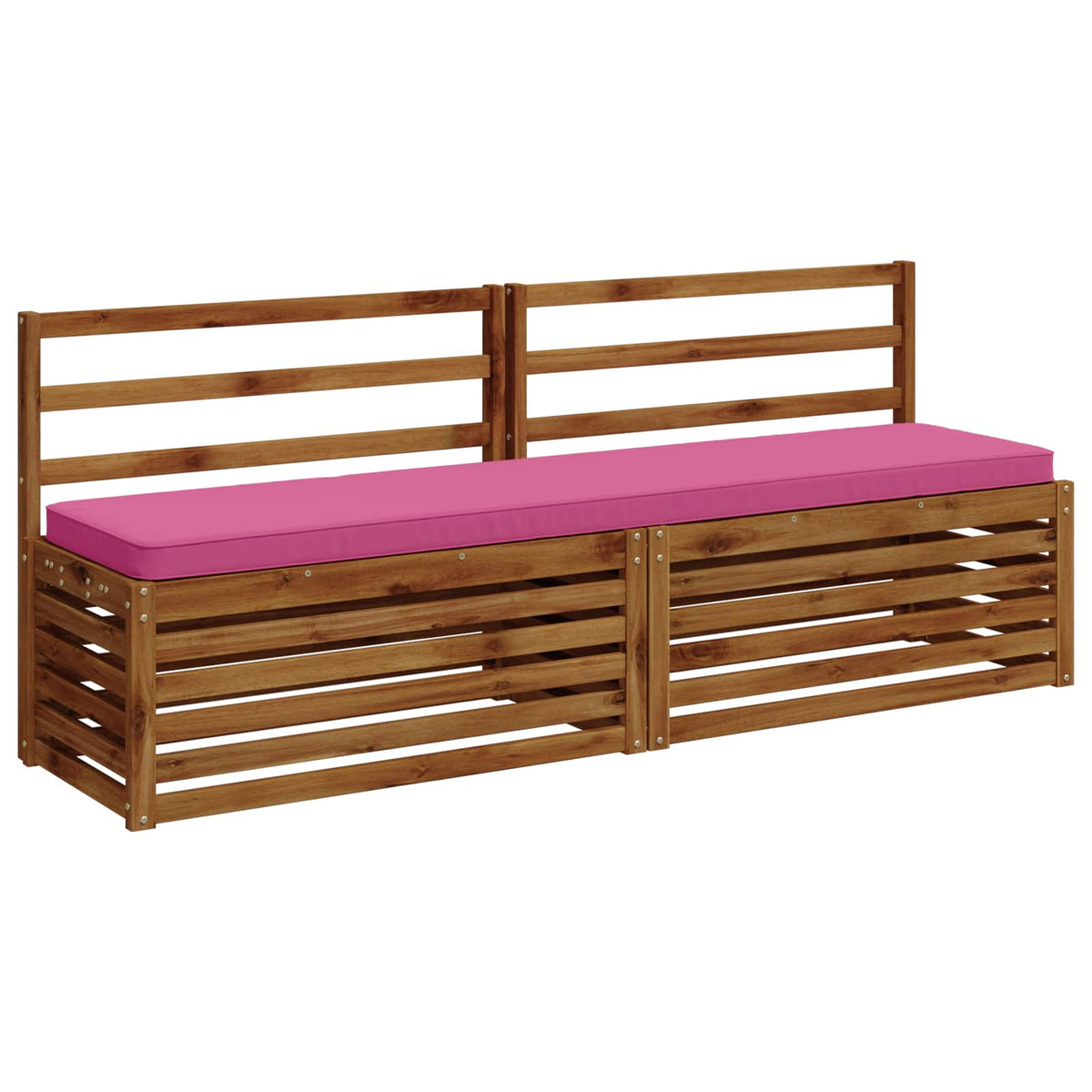 2-delige Bankkussens VUGHT 2 st 100% Polyester Roze