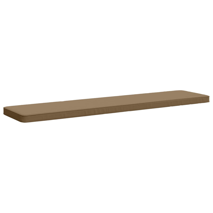 1-delig Bankkussen VUGHT 100% Polyester Taupe 170 x 40 x 5 cm