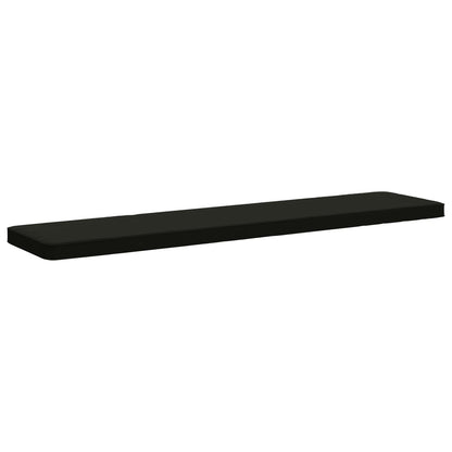 1-delig Bankkussen VUGHT 100% Polyester Zwart 180 x 40 x 5 cm