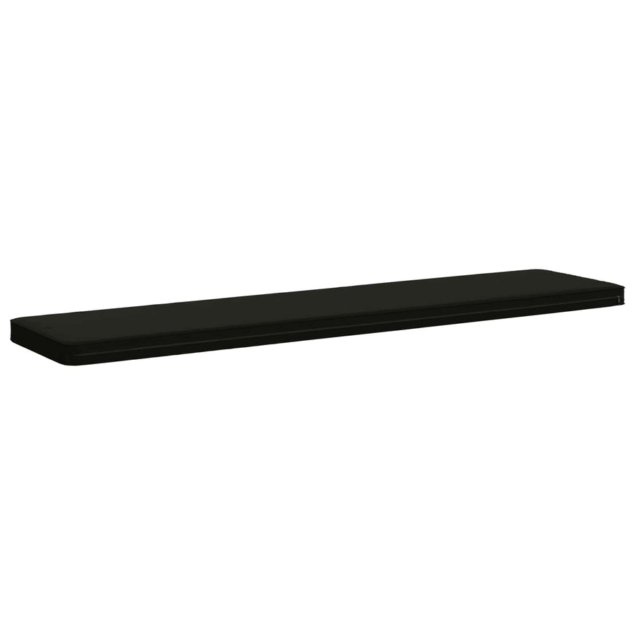 1-delig Bankkussen VUGHT 100% Polyester Zwart 180 x 40 x 5 cm