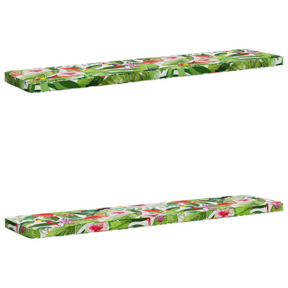 2-delige Bankkussens VUGHT 2 st 100% Polyester Meerkleurig
