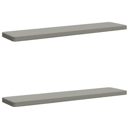 2-delige Bankkussens VUGHT 2 st 100% Polyester Grijs