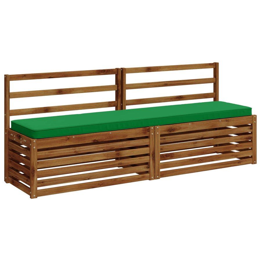 2-delige Bankkussens VUGHT 2 st 100% Polyester Groen