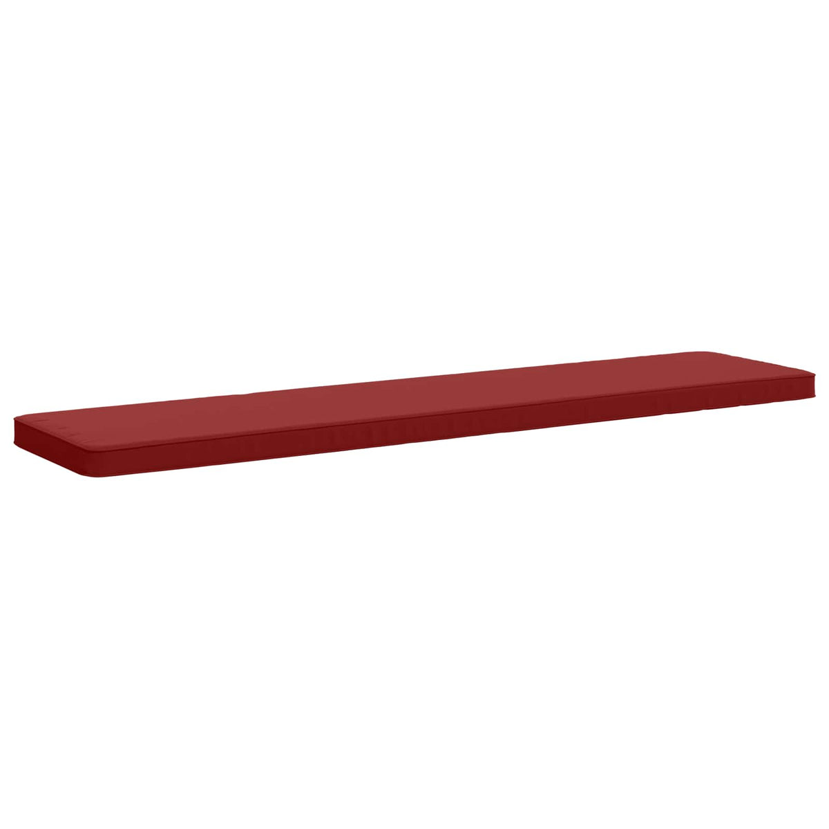 2-delige Bankkussens VUGHT 2 st 100% Polyester Wijnrood
