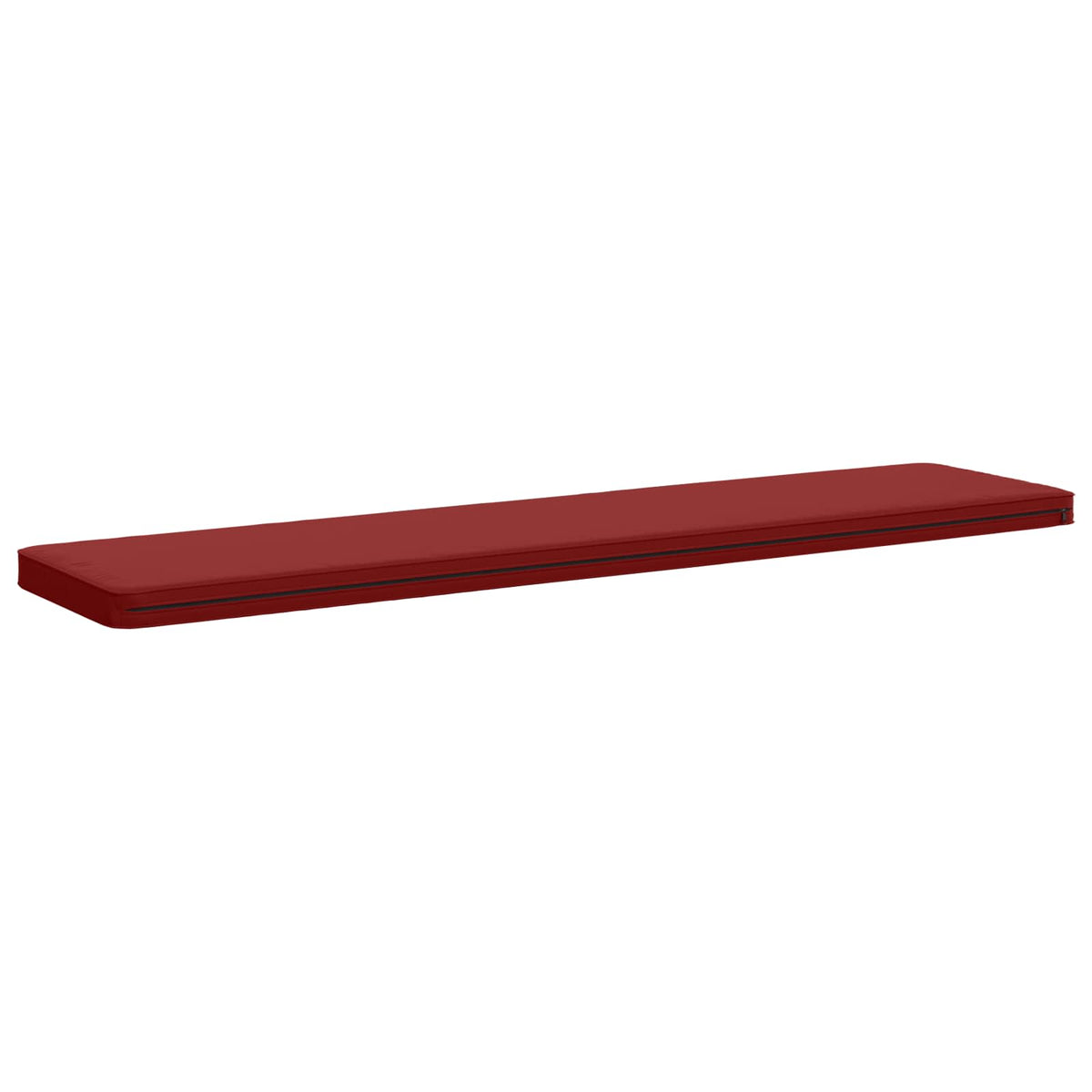 2-delige Bankkussens VUGHT 2 st 100% Polyester Wijnrood