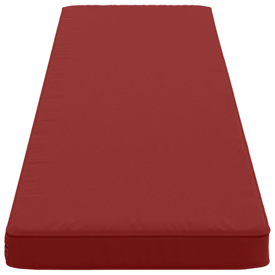 2-delige Bankkussens VUGHT 2 st 100% Polyester Wijnrood