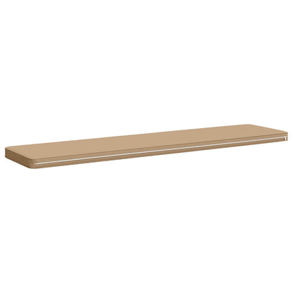 1-delig Bankkussen VUGHT 100% Polyester Zand 200 x 40 x 5 cm