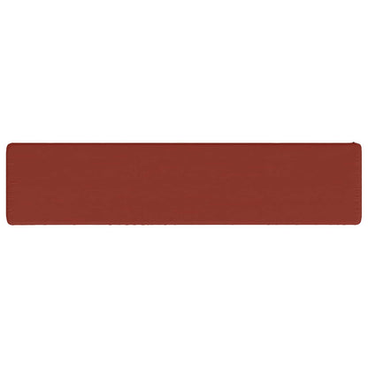 1-delig Bankkussen VUGHT 100% Polyester Rood 200 x 40 x 5 cm