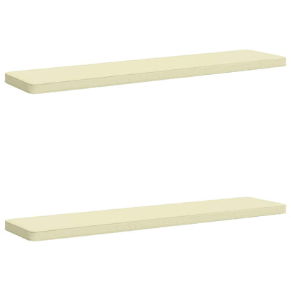 2-delige Bankkussens VUGHT 2 st 100% Polyester Crèmekleurig