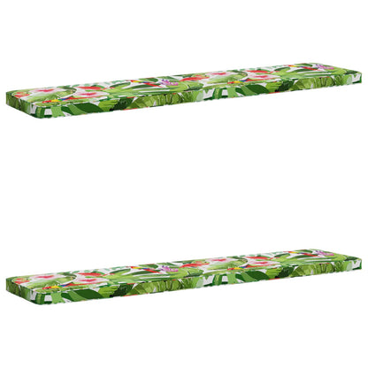 2-delige Bankkussens VUGHT 2 st 100% Polyester Meerkleurig