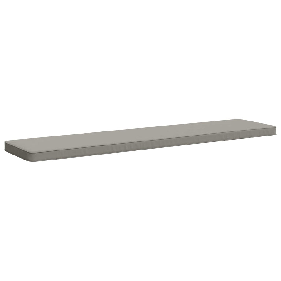 1-delig Bankkussen VUGHT 100% Polyester Grijs 200 x 40 x 5 cm