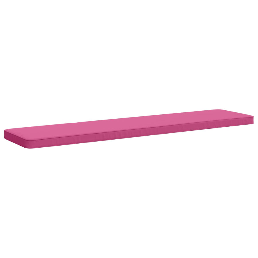1-delig Bankkussen VUGHT 100% Polyester Roze 200 x 40 x 5 cm