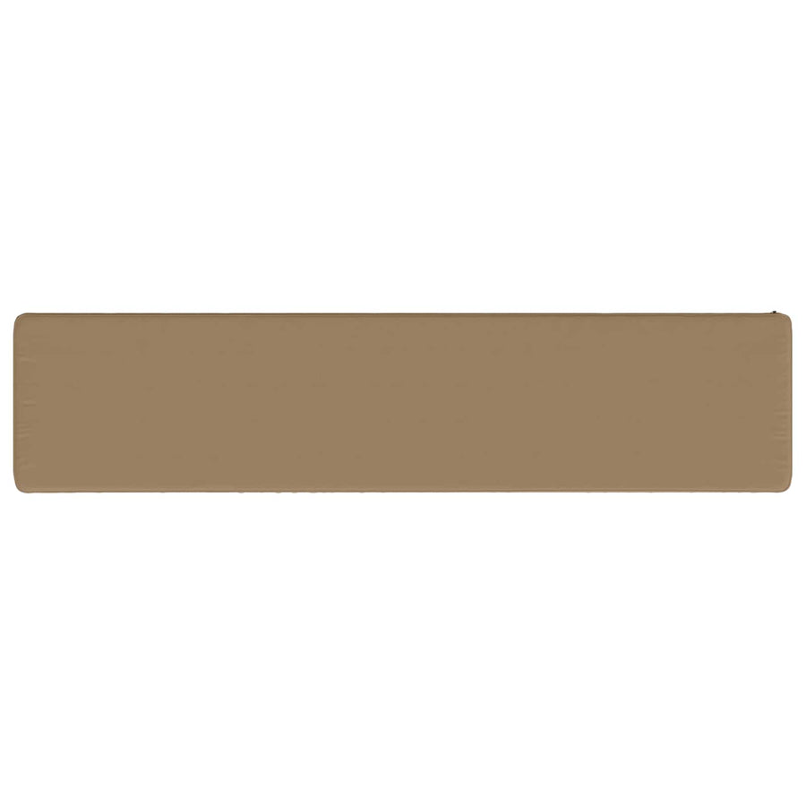 2-delige Bankkussens VUGHT 2 st 100% Polyester Taupe