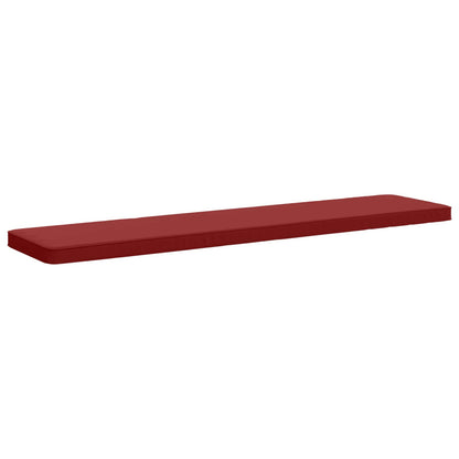 1-delig Bankkussen VUGHT 100% Polyester Wijnrood