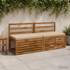 Bankkussen 60x50x5 cm polyester zand
