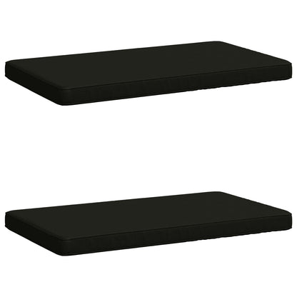 2-delige Bankkussens VUGHT 2 st 100% Polyester Zwart