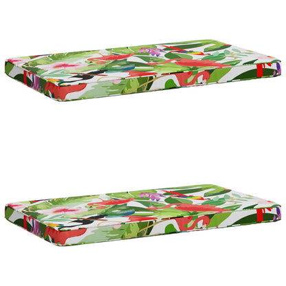 2-delige Bankkussens VUGHT 2 st 100% Polyester Meerkleurig