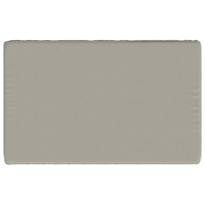 1-delig Bankkussen VUGHT 100% Polyester Grijs 60 x 50 x 5 cm