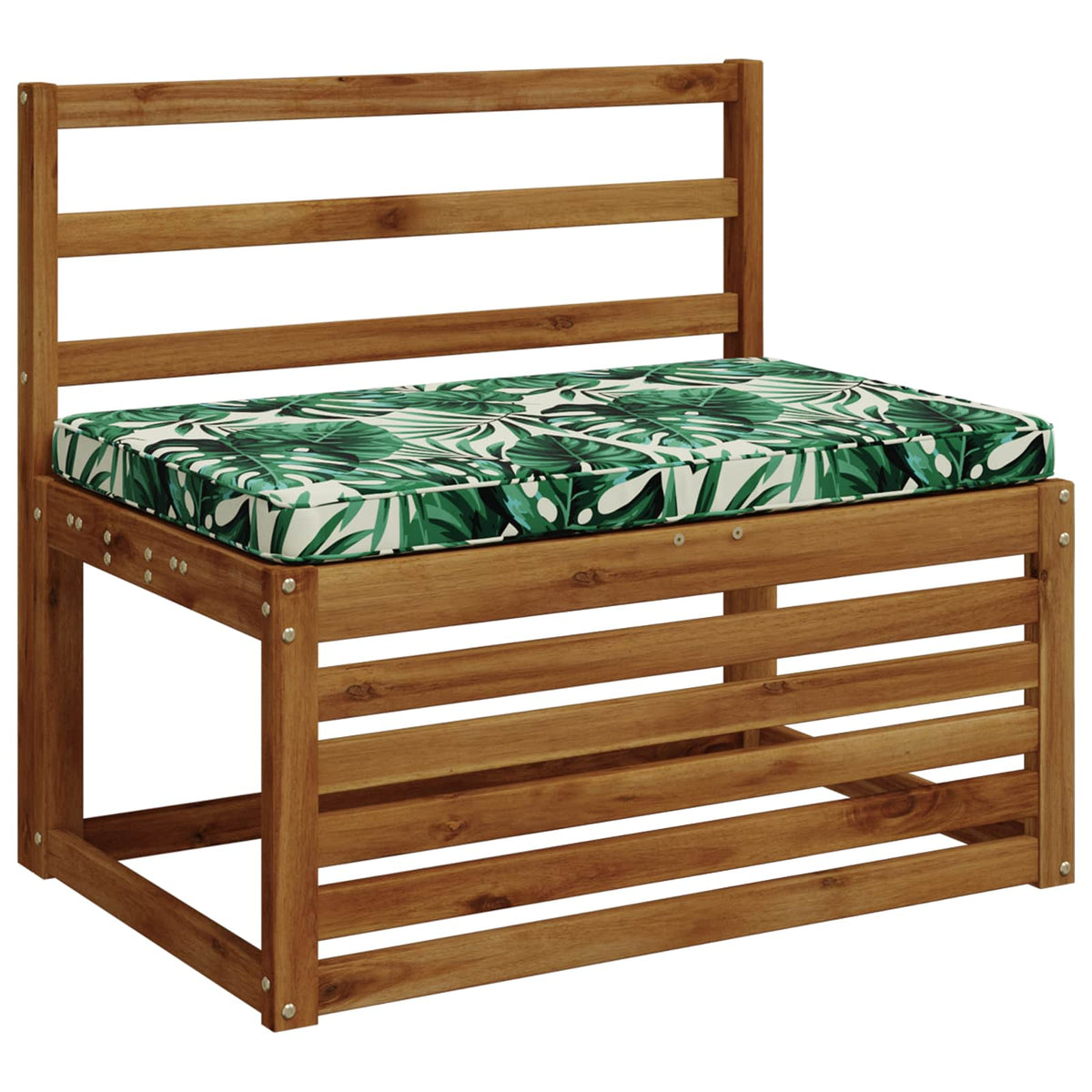 1-delig Bankkussen VUGHT 100% Polyester Bladpatroon