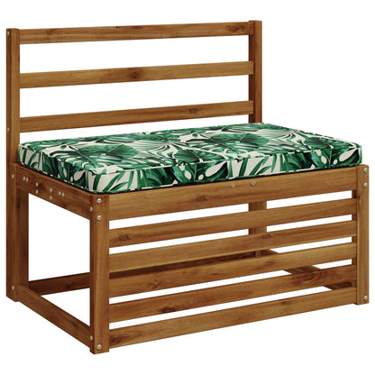 1-delig Bankkussen VUGHT 100% Polyester Bladpatroon