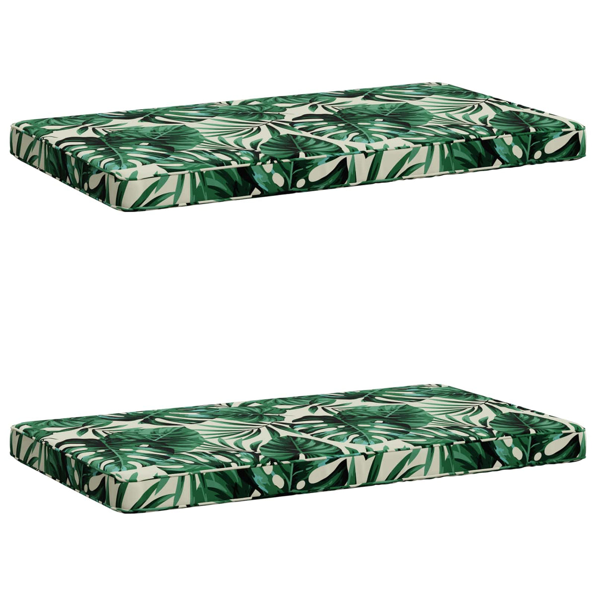 2-delige Bankkussens VUGHT 2 st 100% Polyester Bladpatroon