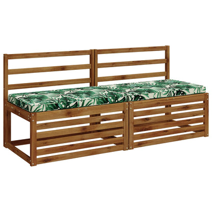 2-delige Bankkussens VUGHT 2 st 100% Polyester Bladpatroon