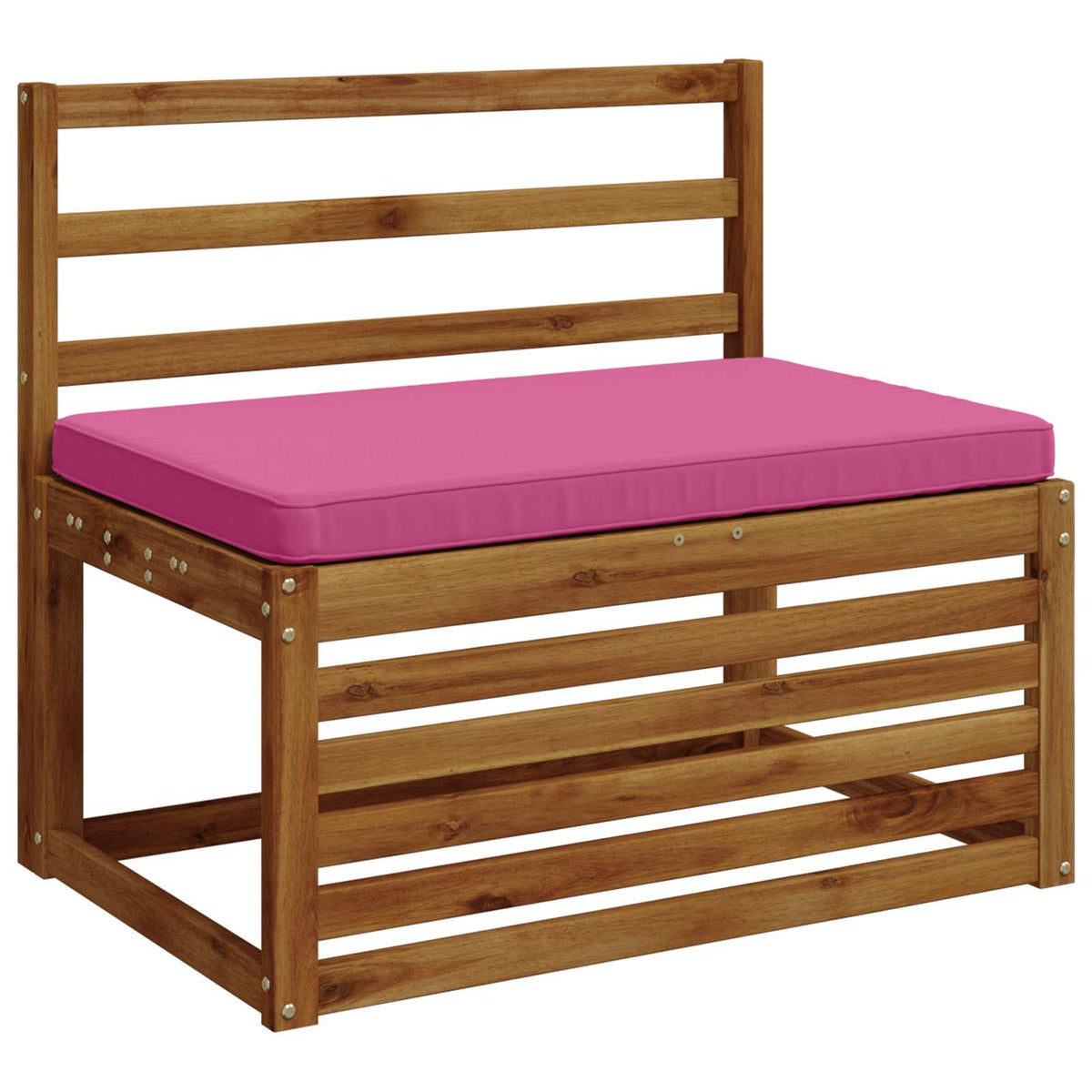 1-delig Bankkussen VUGHT 100% Polyester Roze 60 x 50 x 5 cm