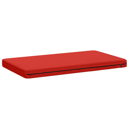 1-delig Bankkussen VUGHT 100% Polyester Rood 60 x 50 x 5 cm