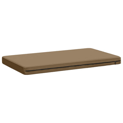 2-delige Bankkussens VUGHT 2 st 100% Polyester Taupe