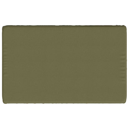 2-delige Bankkussens VUGHT 2 st 100% Polyester Olijfgroen