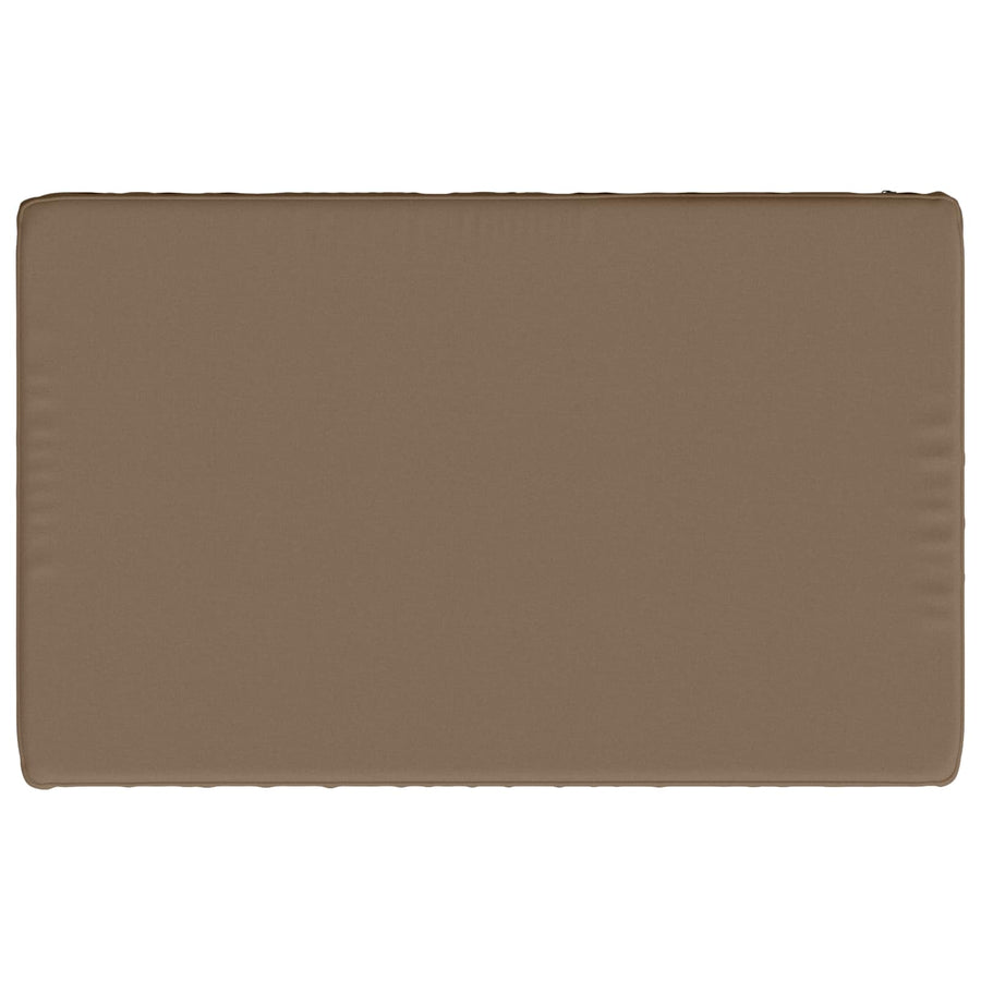 2-delige Bankkussens VUGHT 2 st 100% Polyester Taupe