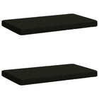 Bankkussens VUGHT 2 stuks 100% polyester zwart