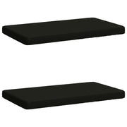 Bankkussens VUGHT 2 stuks 100% polyester zwart
