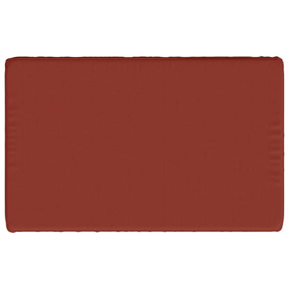 1-delig Bankkussen VUGHT 100% Polyester Rood 80 x 50 x 5 cm