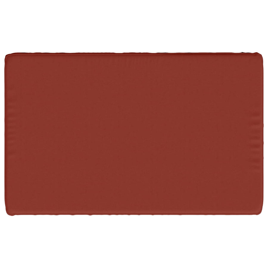 1-delig Bankkussen VUGHT 100% Polyester Rood 80 x 50 x 5 cm
