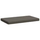 Bankkussen Vught grijs 80x50x5 cm polyester