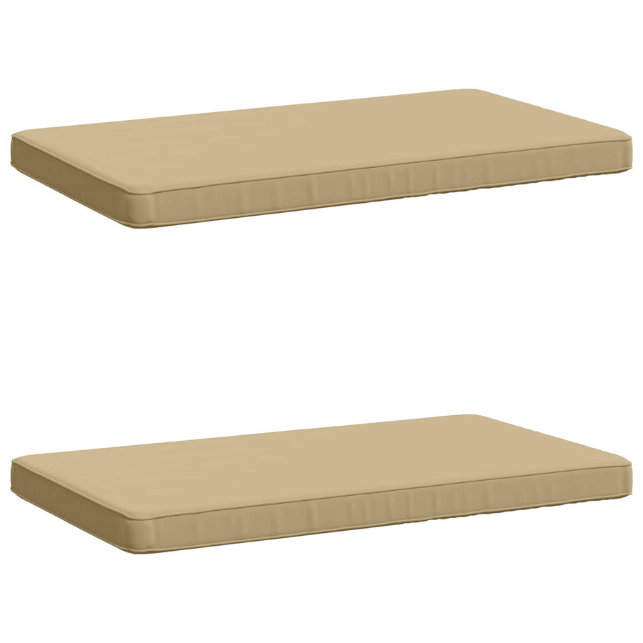 2-delige Bankkussens VUGHT 2 st 100% Polyester Beige