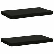 Bankkussens VUGHT 2 stuks 100% polyester zwart