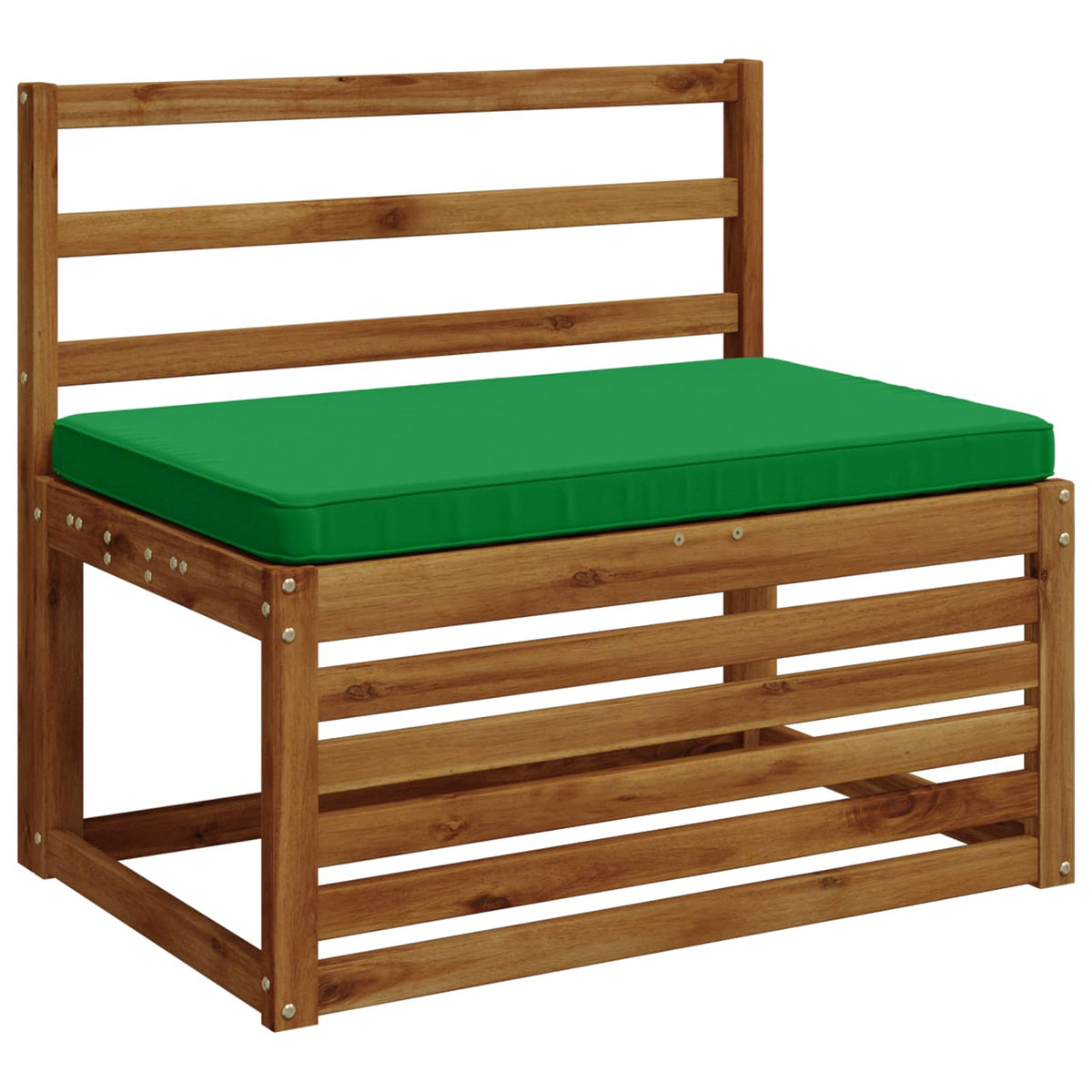 1-delig Bankkussen VUGHT 100% Polyester Groen 80 x 50 x 5 cm