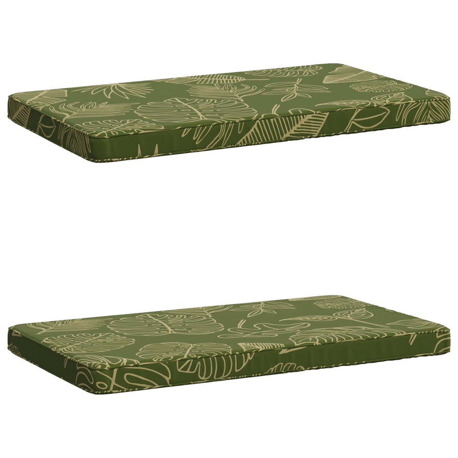 2-delige Bankkussens VUGHT 2 st 100% Polyester Bladontwerp