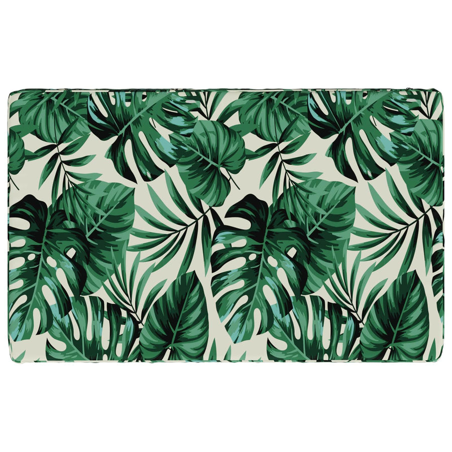 1-delig Bankkussen VUGHT 100% Polyester Bladpatroon