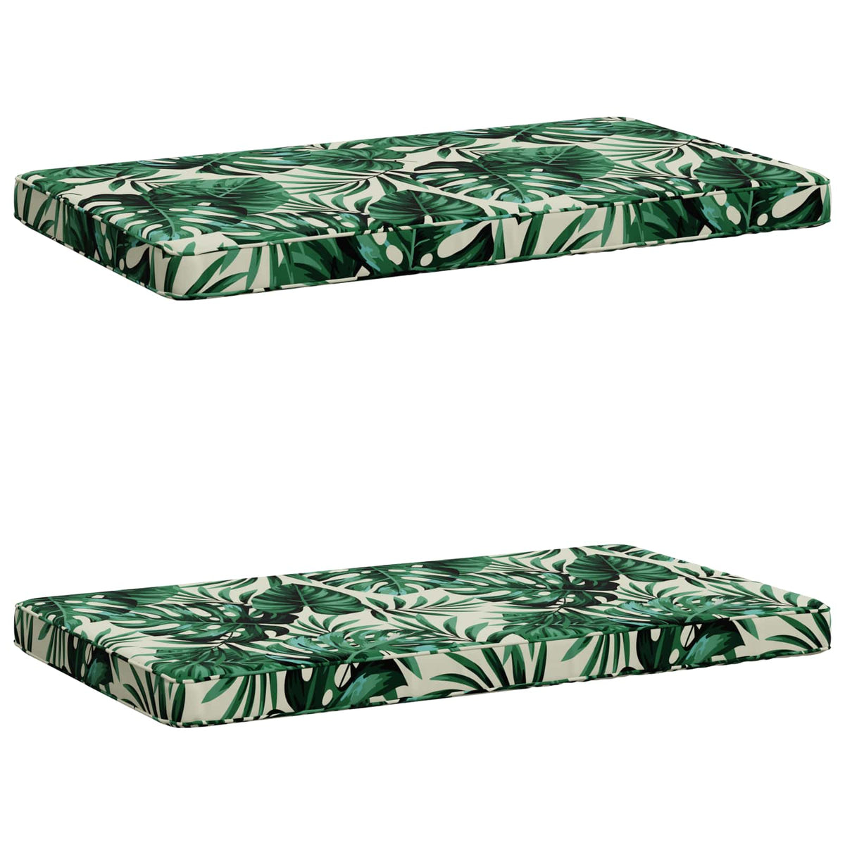 2-delige Bankkussens VUGHT 2 st 100% Polyester Bladpatroon
