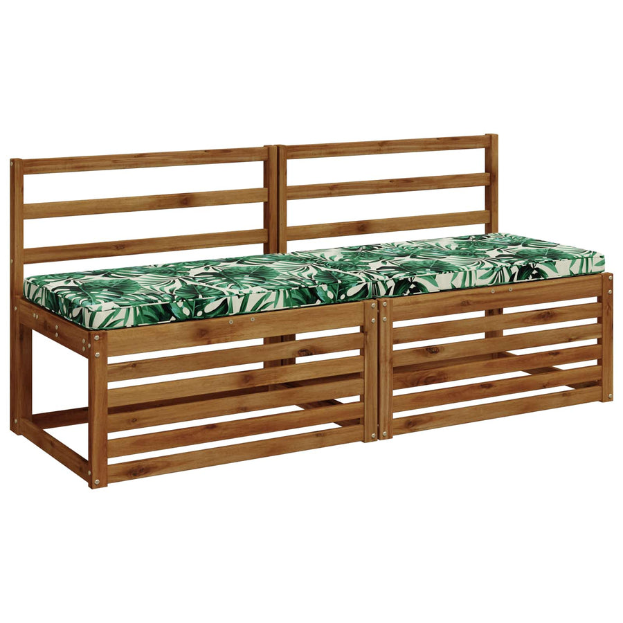 2-delige Bankkussens VUGHT 2 st 100% Polyester Bladpatroon