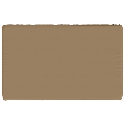 2-delige Bankkussens VUGHT 2 st 100% Polyester Taupe
