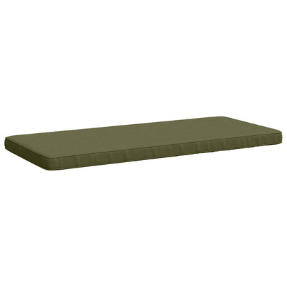 2-delige Bankkussens VUGHT 2 st 100% Polyester Olijfgroen